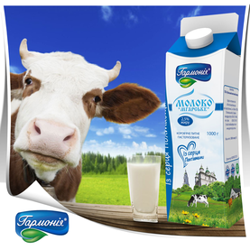 Молоко «Мгарське» 2,5% жиру, 1000г.