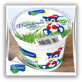 Сирок солодкий «Дитячий смак» з ароматом ванілі