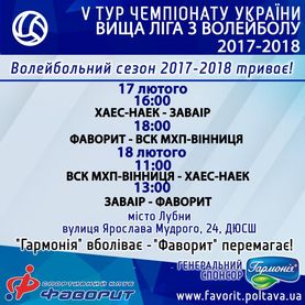 Лубенський Фаворит приймає V тур чемпіонату України!
