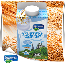 Закваска «Мгарська» Злаки 2,5% жиру, 500г.